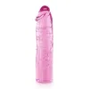 Consolador recto Pink Clear Jelly