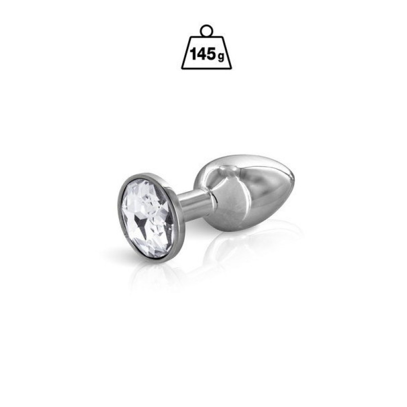 Dream Plug Silver+Jewel Clear S