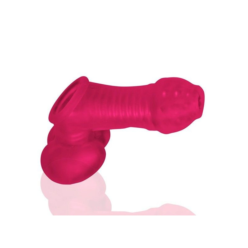 Oxballs - Sackjack Wearable Jackoff Sheath Hot Pink