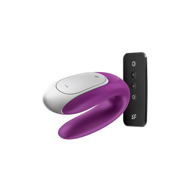 Vibromasseur USB Connecté Double Fun Violet