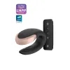 Vibromasseur USB Connecté Double Love Noir