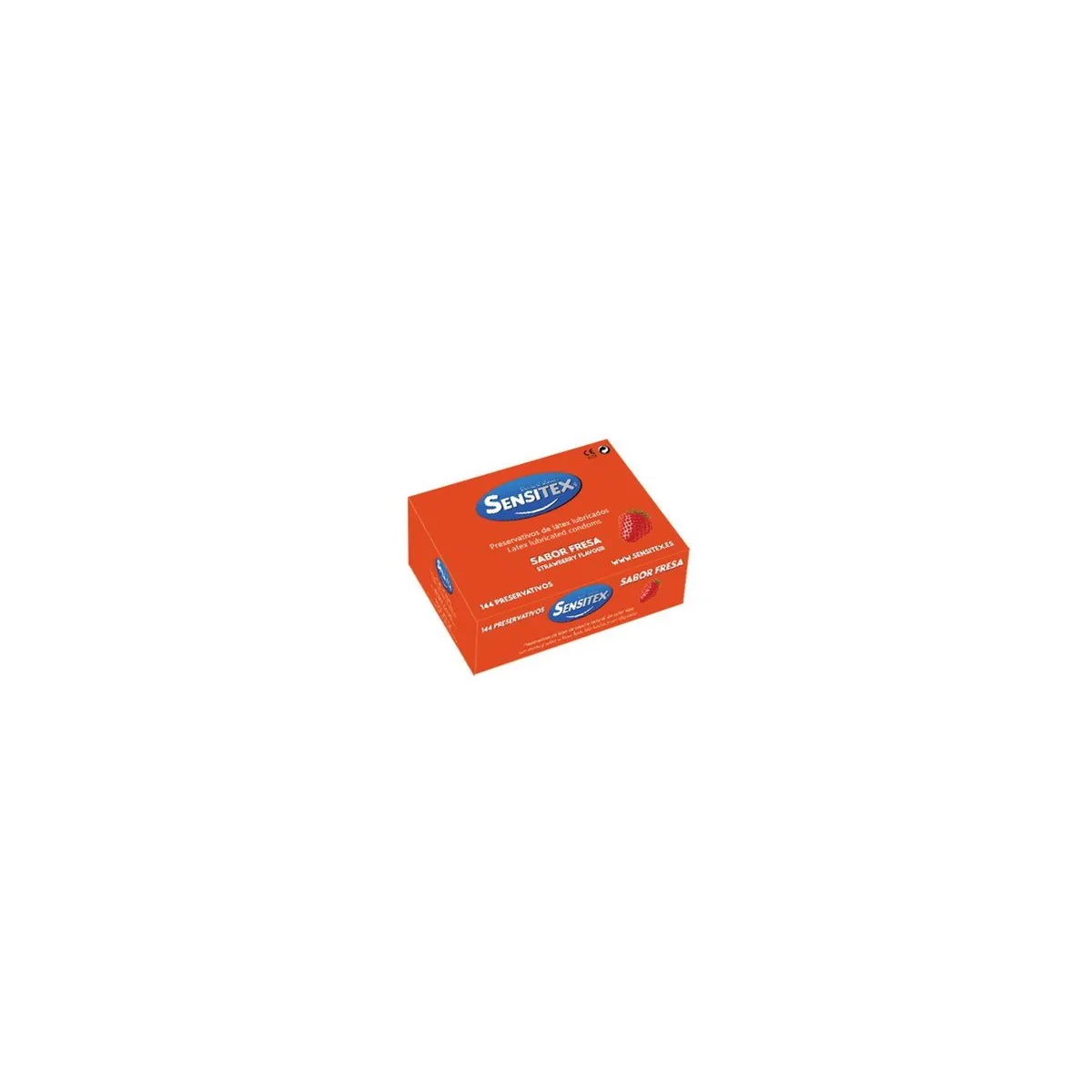 Sensitex strawberry condoms (per unit)