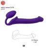 Strap-on Non-Vibrating Purple Size M