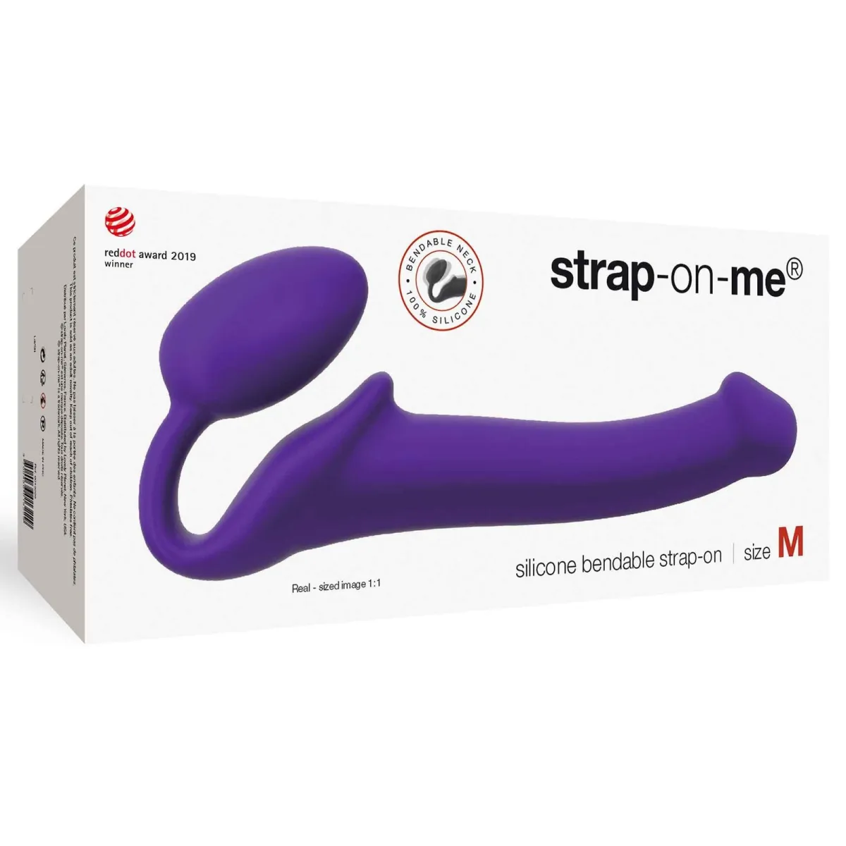 Strap-on Non-Vibrating Purple Size M