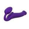 Strap-on Non Vibrant Violet Taille L