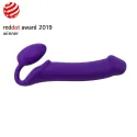 Strap-on Não-Vibrating Tamanho Roxo XL