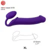 Strap-on Não-Vibrating Tamanho Roxo XL