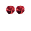 Mamilos vermelhos pétalas formam adesivos