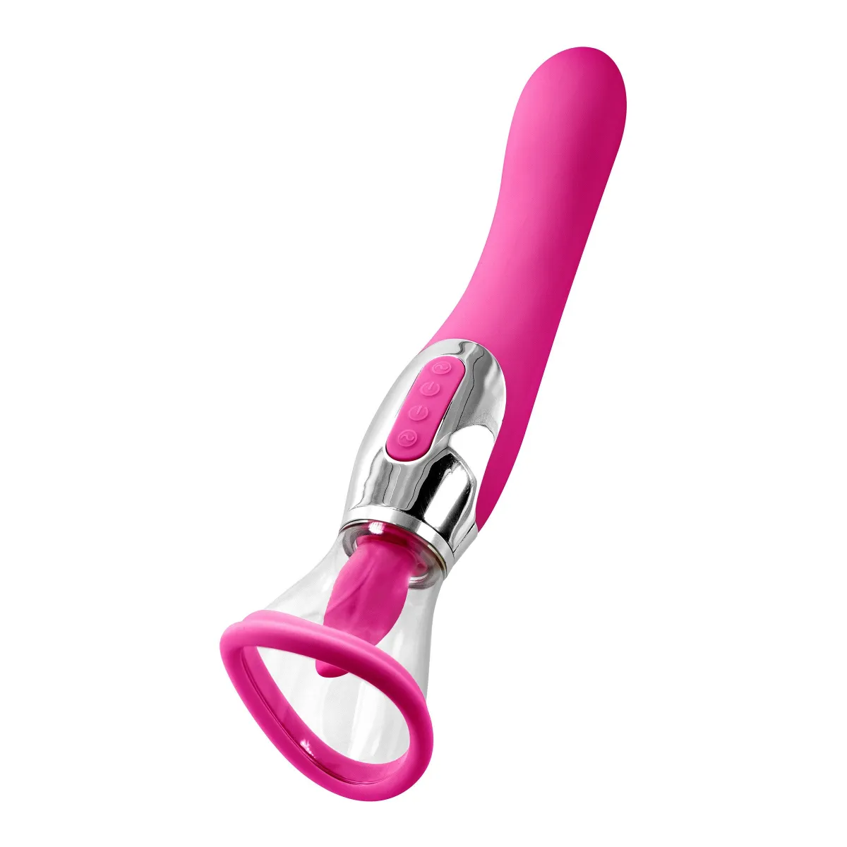 Vibrador Harmony Fushia 4 em 1