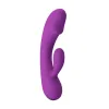 Vibrador de coelho muito flexível 2 motores Doreen