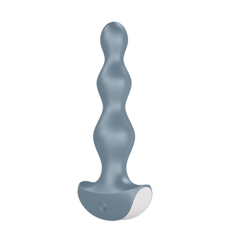 Plug anal vibrant boules gris Lolli 2 Satisfyer