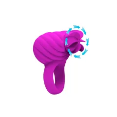 Anel vibratório com Clitoris Stimulator Frances