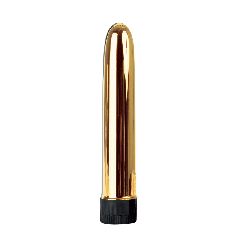 Vibromasseur classique doré