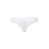 Adjustable white Brazilian thong Paris Hollywood