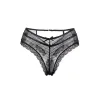 Tanga noir dentelle Paris Hollywood S/M Noir