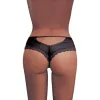 Tanga noir dentelle Paris Hollywood S/M Noir