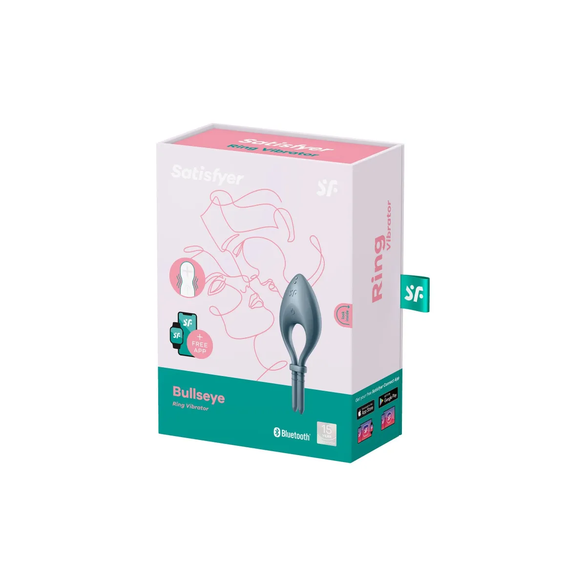 Cockring vibrant Bulleye Noir de Satisfyer