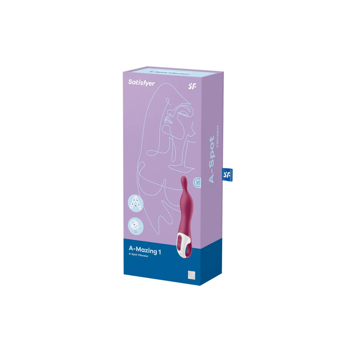 Vibrador Satisfyer A-Mazing 1 Vermelho