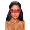 Máscara de guipure rosa A701