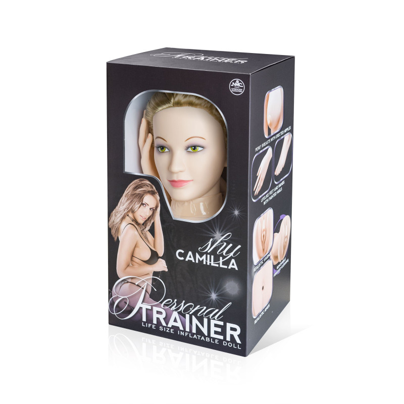 Boneca inflável Personal Trainer Shy Camilla
