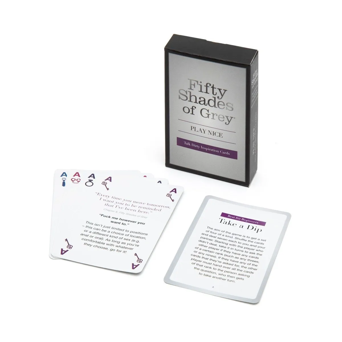 Juego de cartas Nice Talk Dirty - Inspiration Cards - Juega Bien