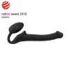 Strap-On Semi-Realist Bendable Black - S