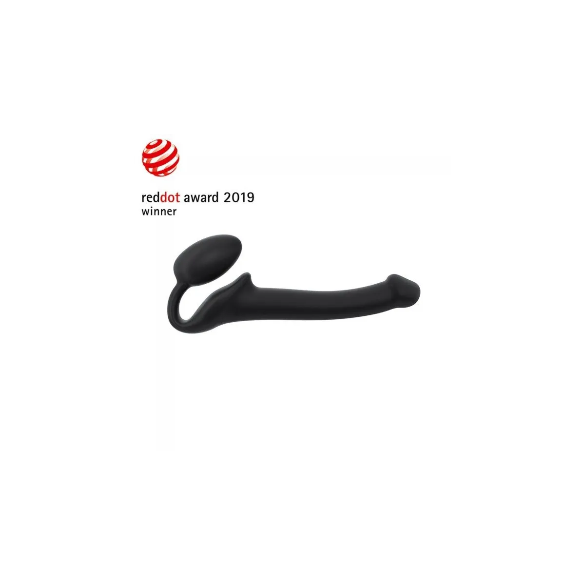 Strap-On Semi-Realist Bendable Negro - S