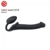 Strap-On Semi-Realist Bendable Black - M