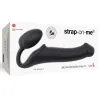 Strap-On Semi-Realist Bendable Black - L