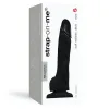 Soft Realistic Dildo Black - S