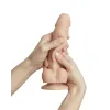 Sliding Skin Realistic Dildo Vanille - Xl