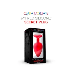 My Red Silicone Secret Plug Small