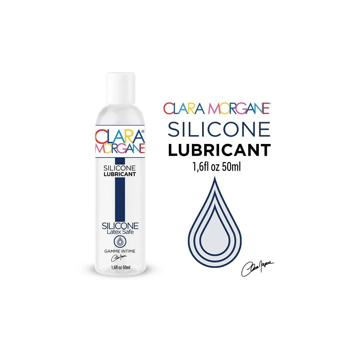 Lubrifiant Silicone 50ml Clara Morgane