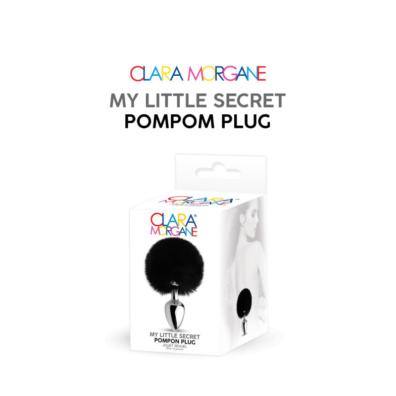 My Little Secret Pompom Plug Black