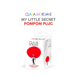 My Little Secret Pompom Plug Red Clara Morgane - 1