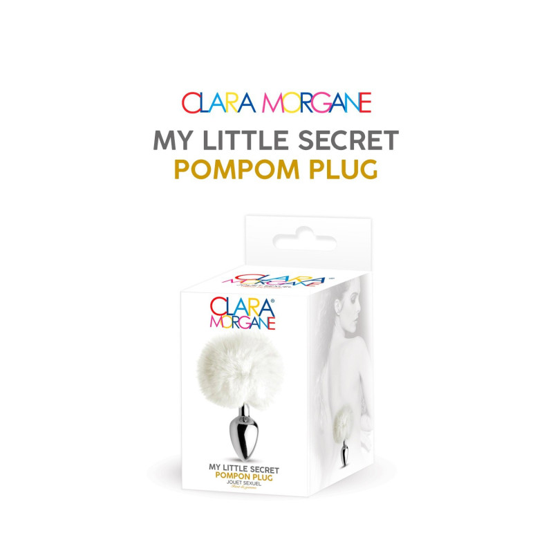 My Little Secret Pompom Plug White