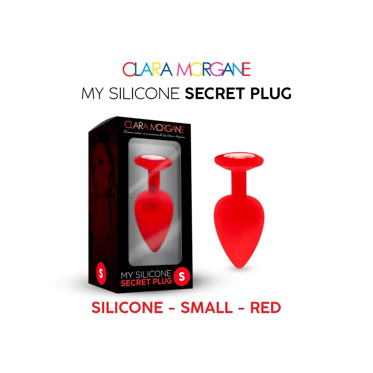 My Silicone Secret Plug SMALL RED