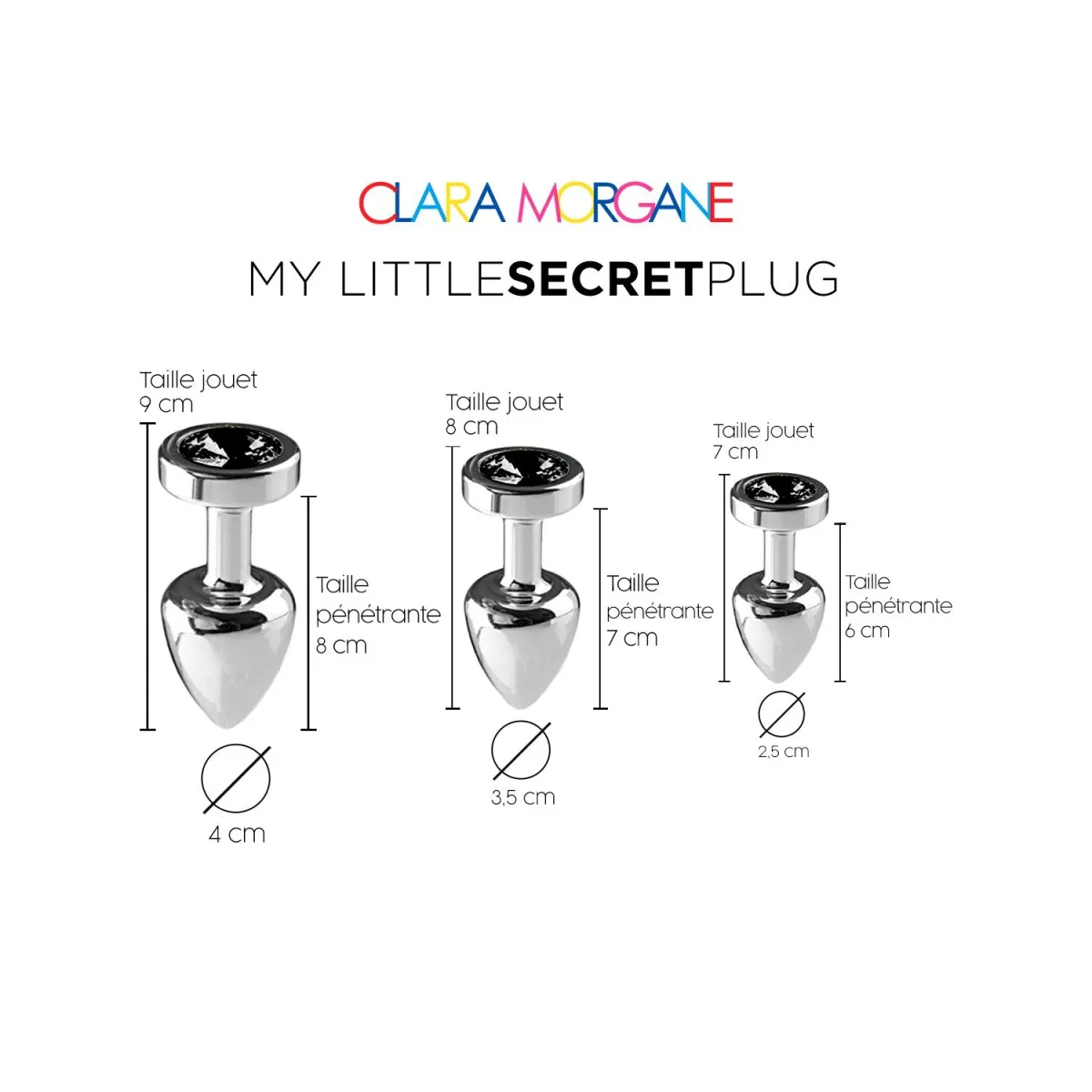 My Little Secret Plug Large Black