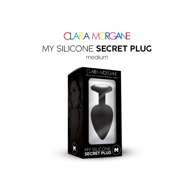 My Silicone Secret Plug MEDIUM BLACK