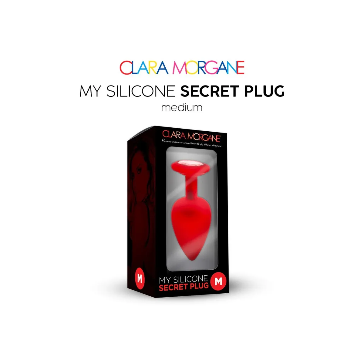My Silicone Secret Plug MEDIUM RED