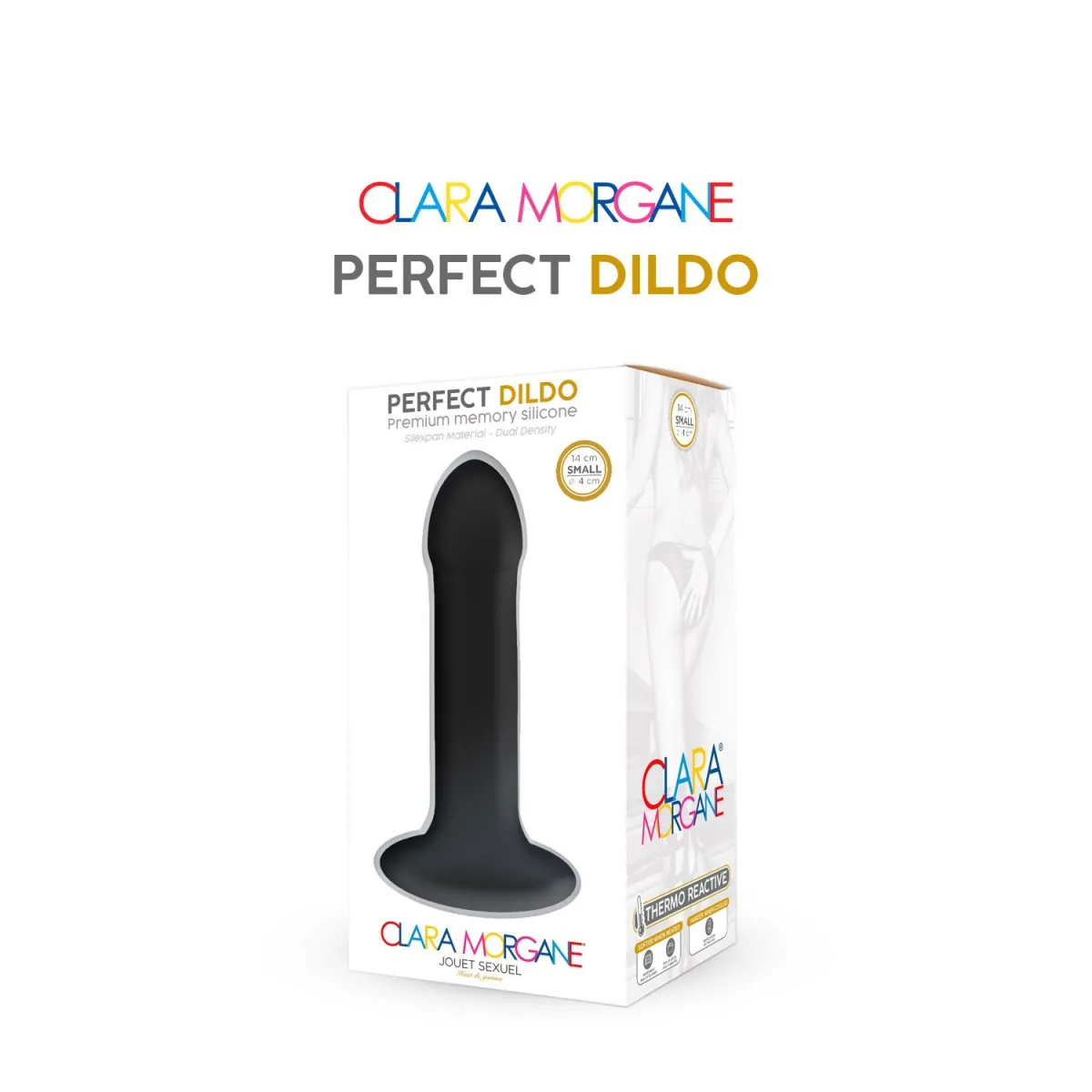 Perfect Dildo Noir Small