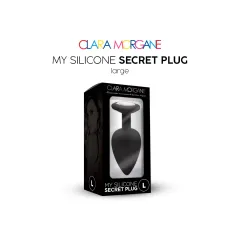 My Silicone Secret Plug LARGE BLACK
