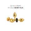 My GOLD Secret Plug SMALL BLACK