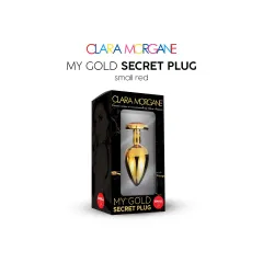 My GOLD Secret Plug SMALL RED