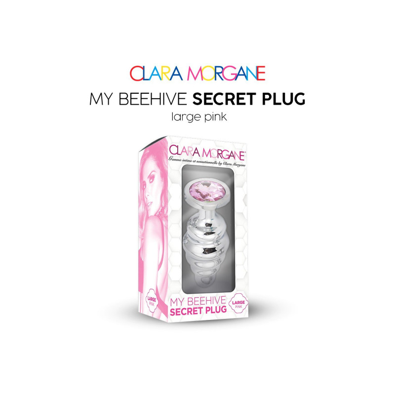 My BEEHIVE Secret Plug LARGE PINK