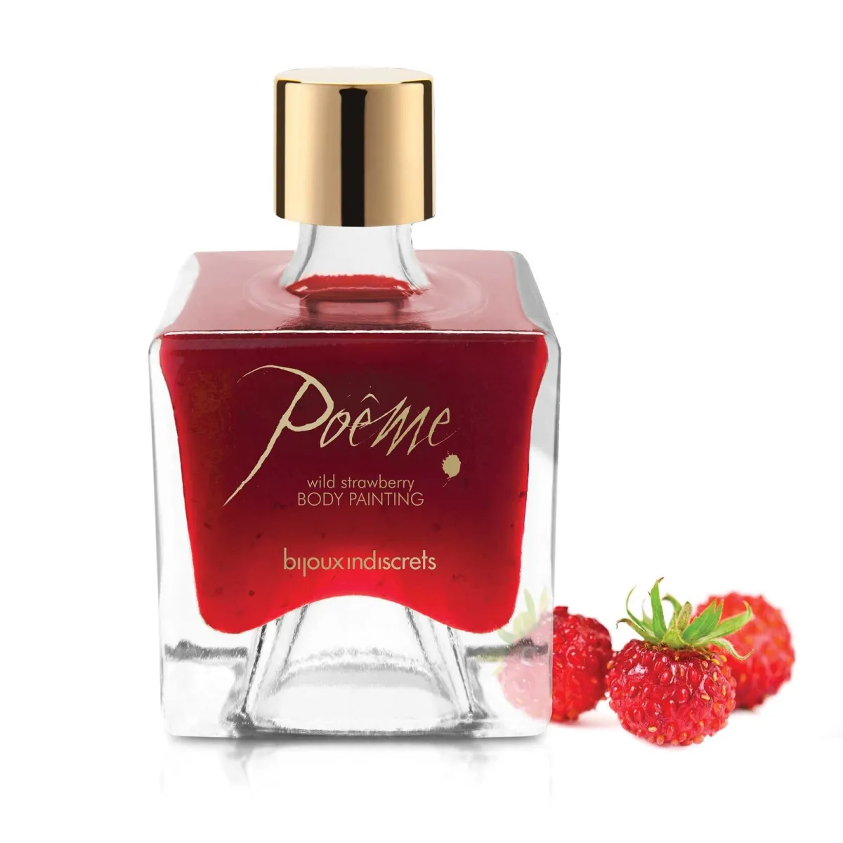 POEME - PEINTURE DE CORPS - FRAISE DES BOIS