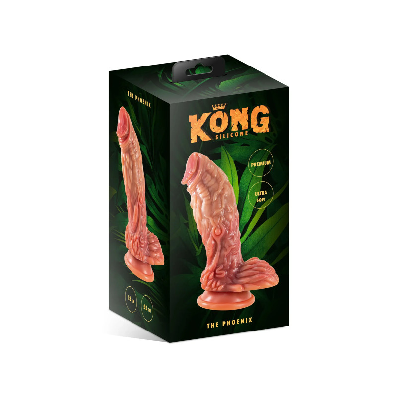 Gode The Phoenix Kong Silicone (Taille : T.U)