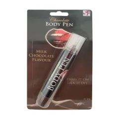 Stylo de peinture corporelle au chocolat