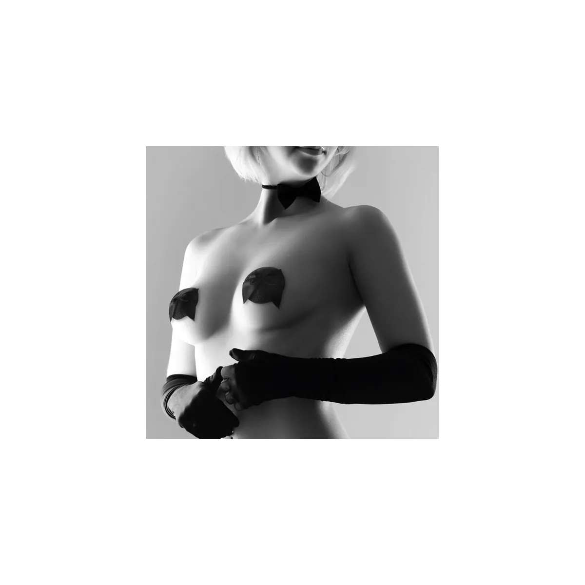 Burlesque Shiny - Cache-Seins Avec Noeud En Satin