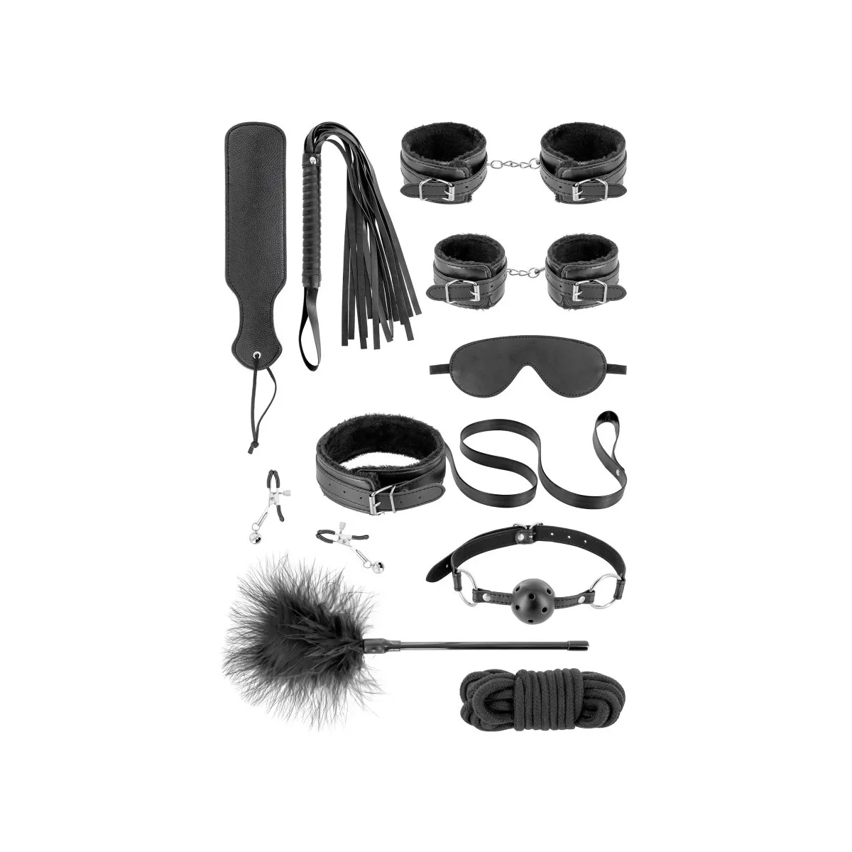 Coffret Bondage Sm 10 Pièces